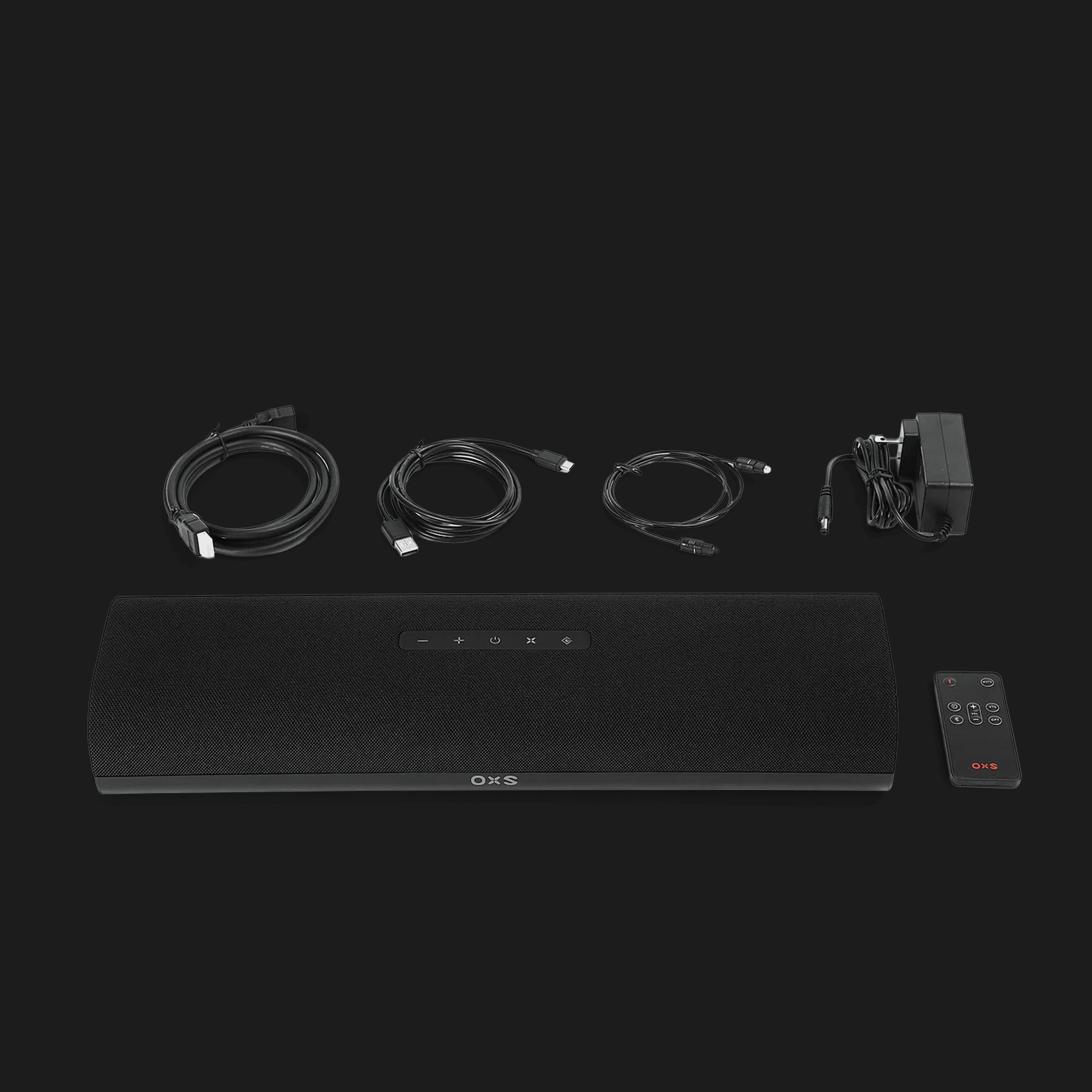 OXS Thunder Lite 2.0 compact soundbar for tv and pc