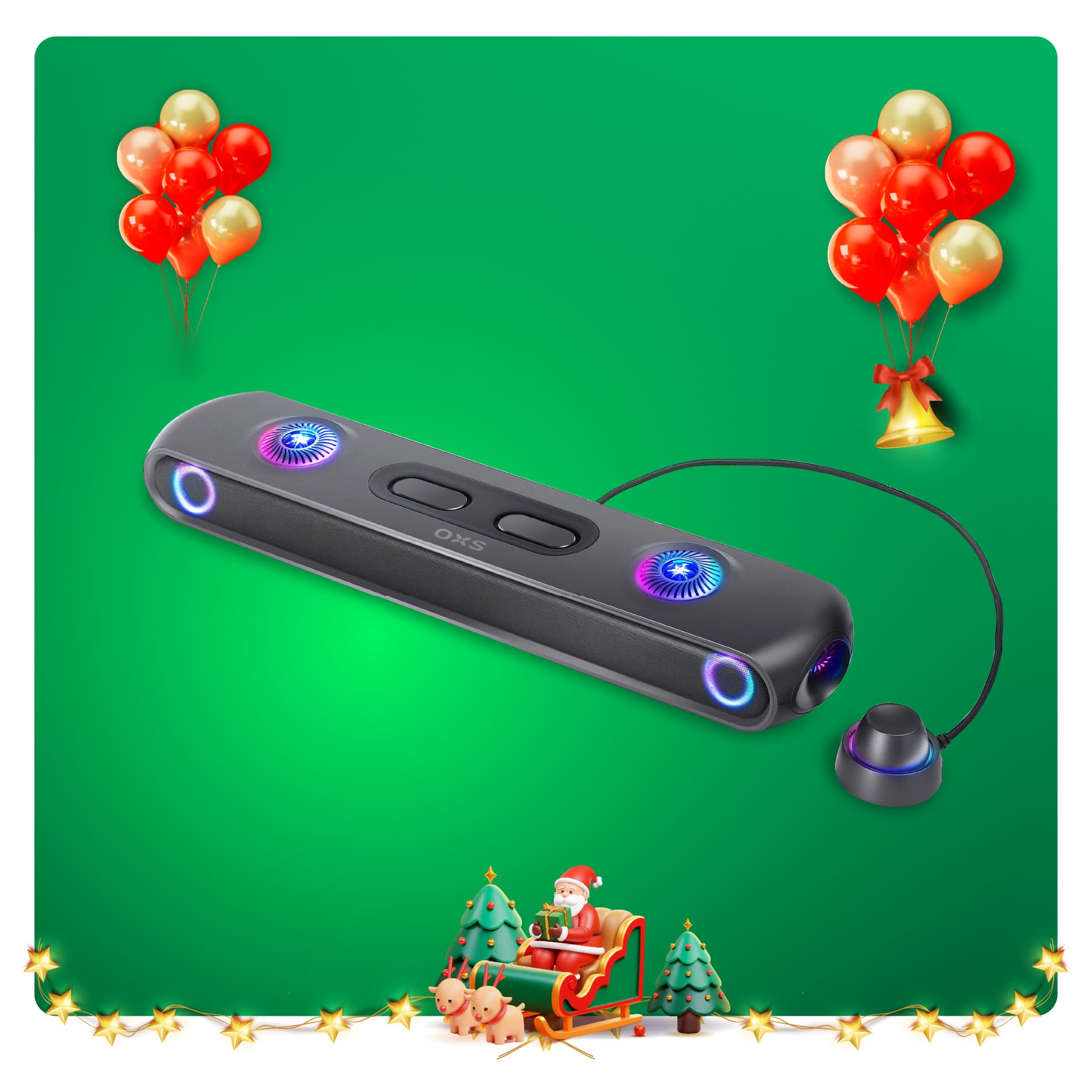 OXS Thunder Pro - Dolby Atmos® 5.1.2ch Gaming Soundbar