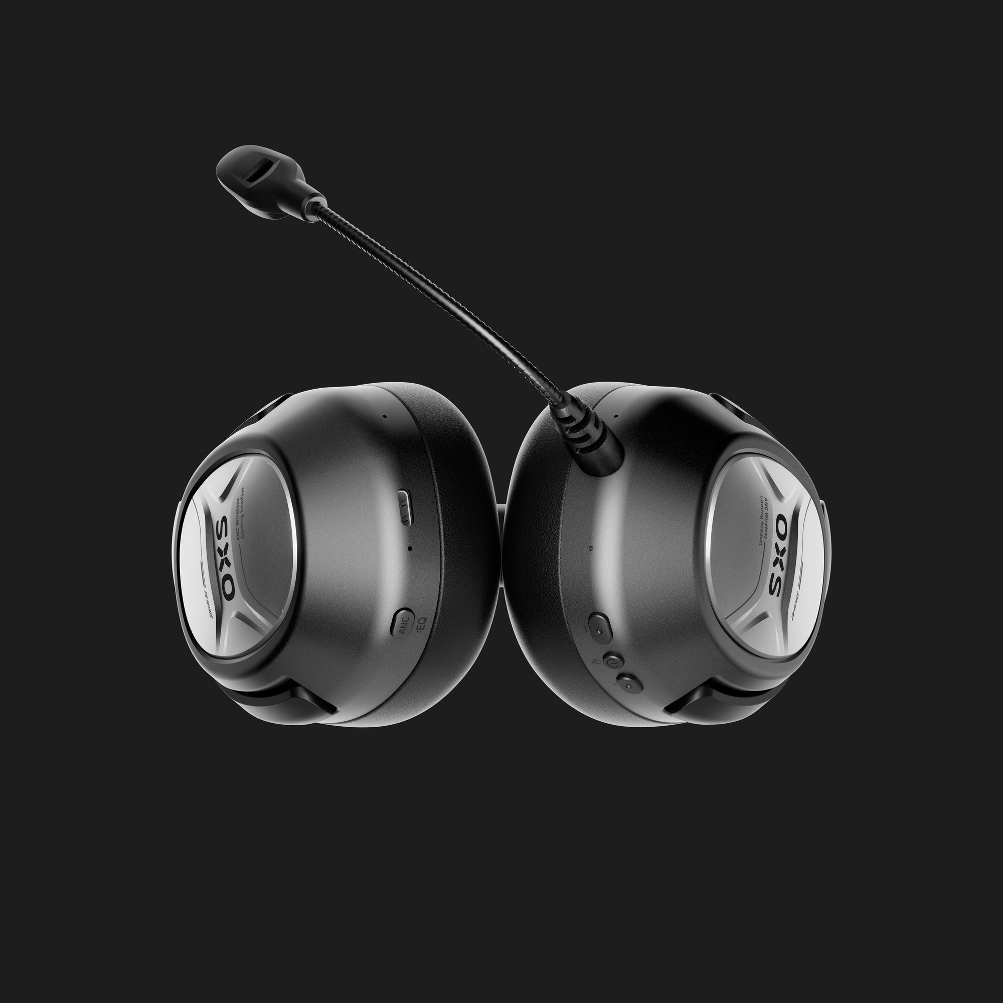 OXS Storm A2 wireless gaming headset with detachable mic and built-in mic. 5-Mic ENC array for crystal-clear communication. Top headphones perfect for gaming and daily entertainment.