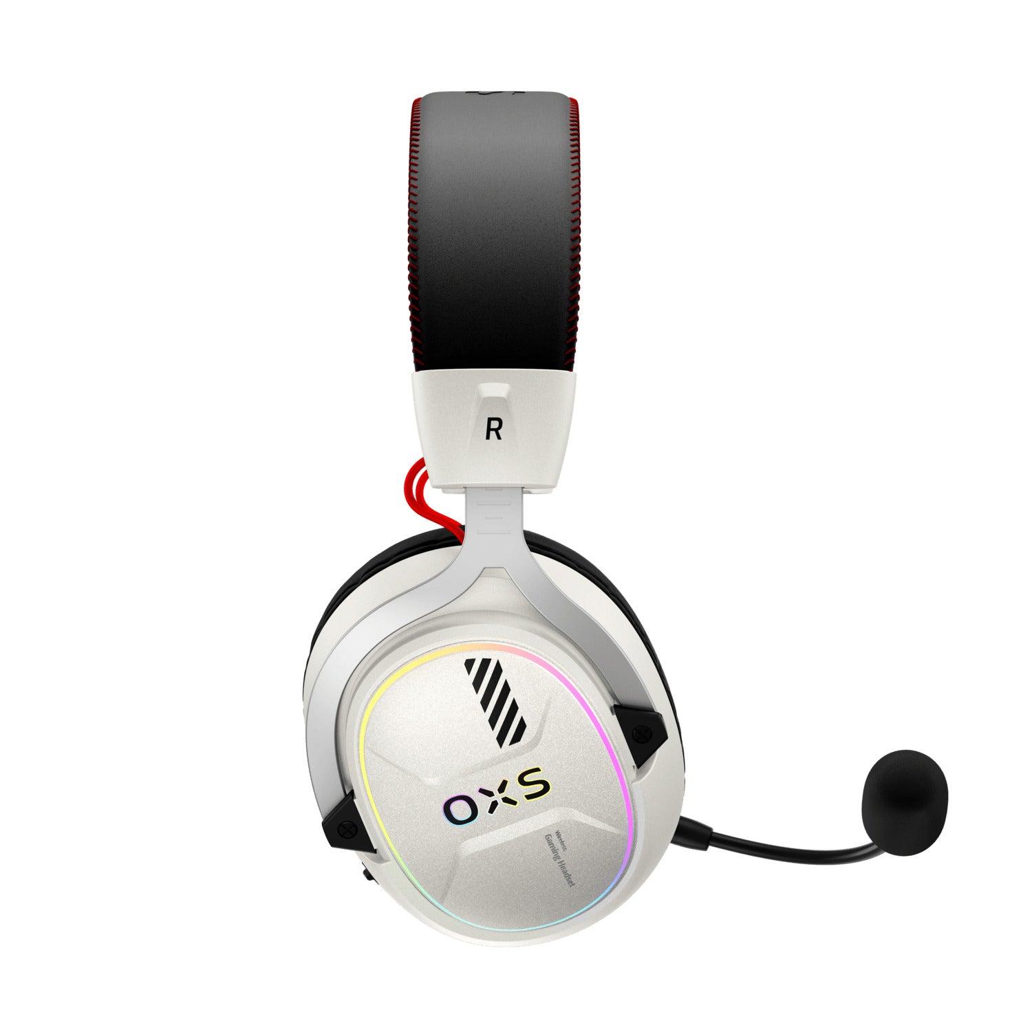 OXS Storm G2 Top Wireless Gaming Headset White for Mobile Gaming & PC Gaming