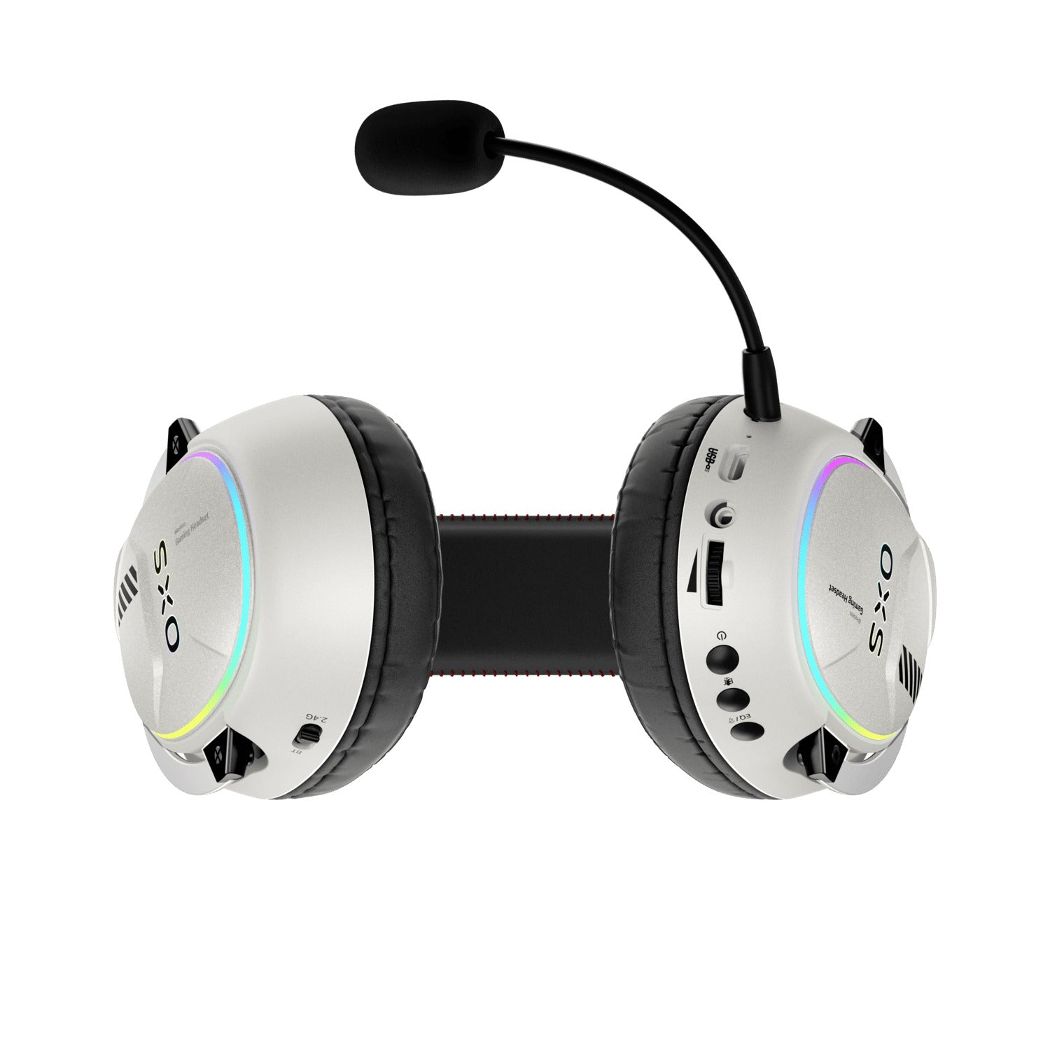 OXS Storm G2 best wireless gaming headset with 2 ENC Microphones for crystal-clear communication
