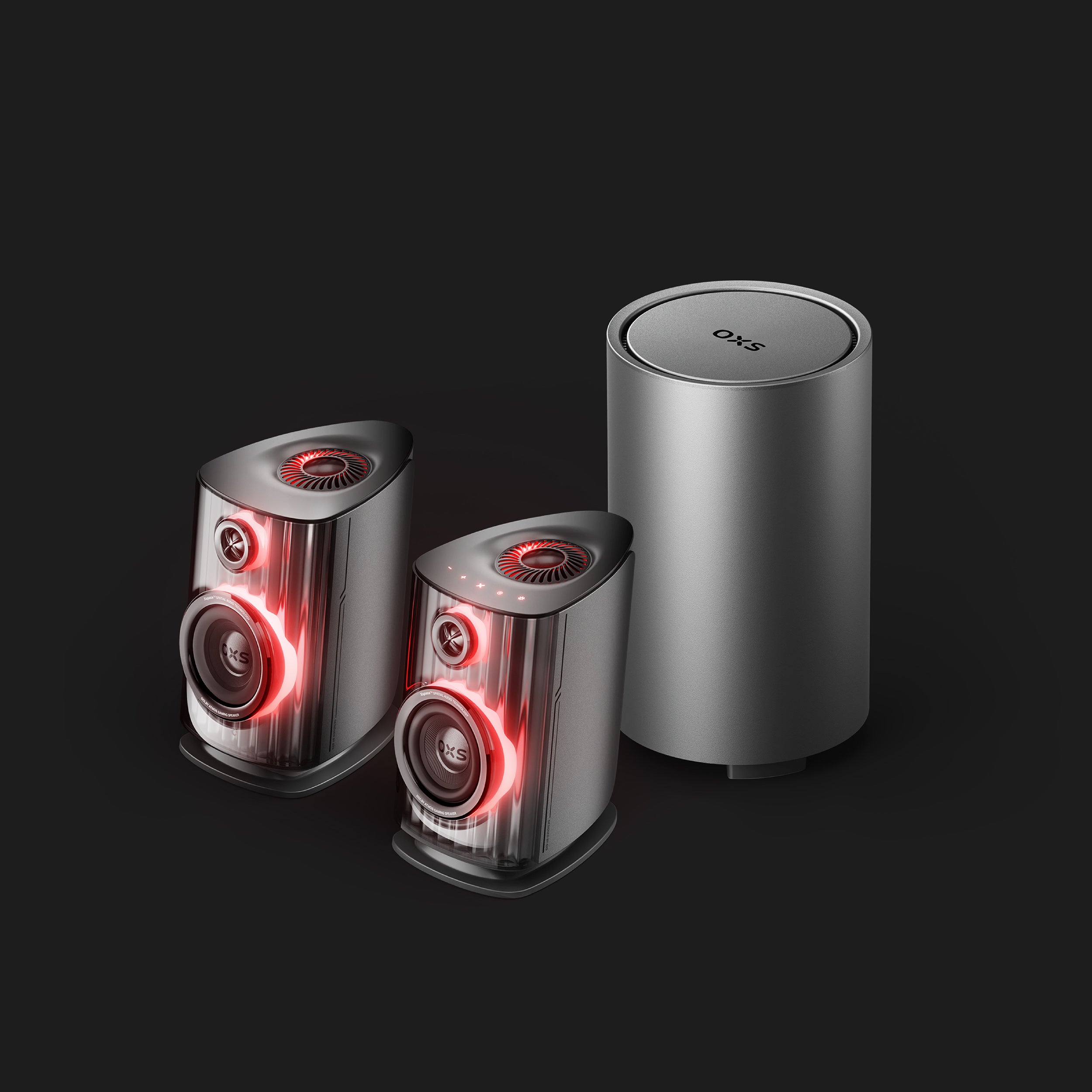 OXS Thunder Duo Max 5.1.2ch Studio-Grade Dolby Atmos Gaming Sound System