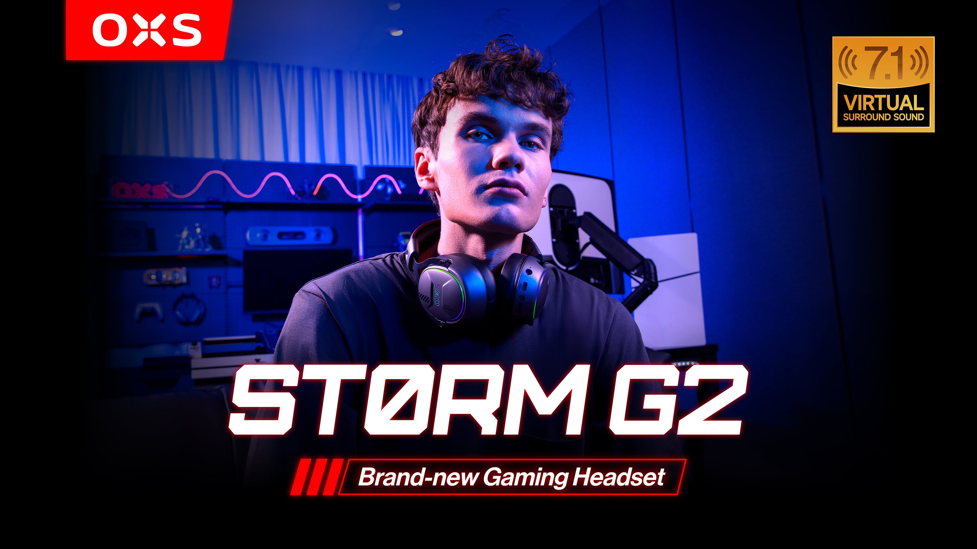 Simple Setup, Powerful Sound: Introducing OXS Storm G2 Gaming Headset