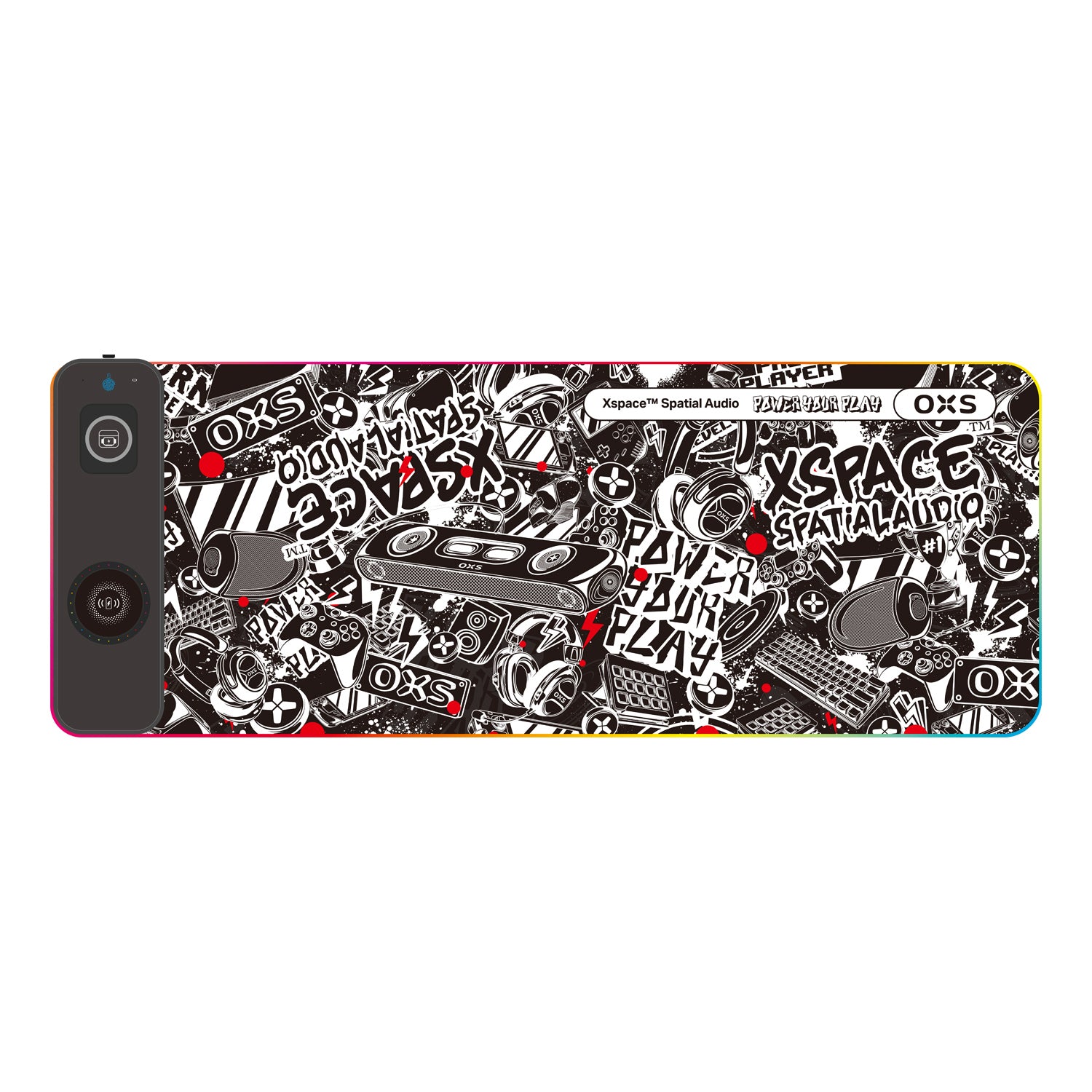 OXS Wireless Charging Gaming Mouse Pad 80x30cm