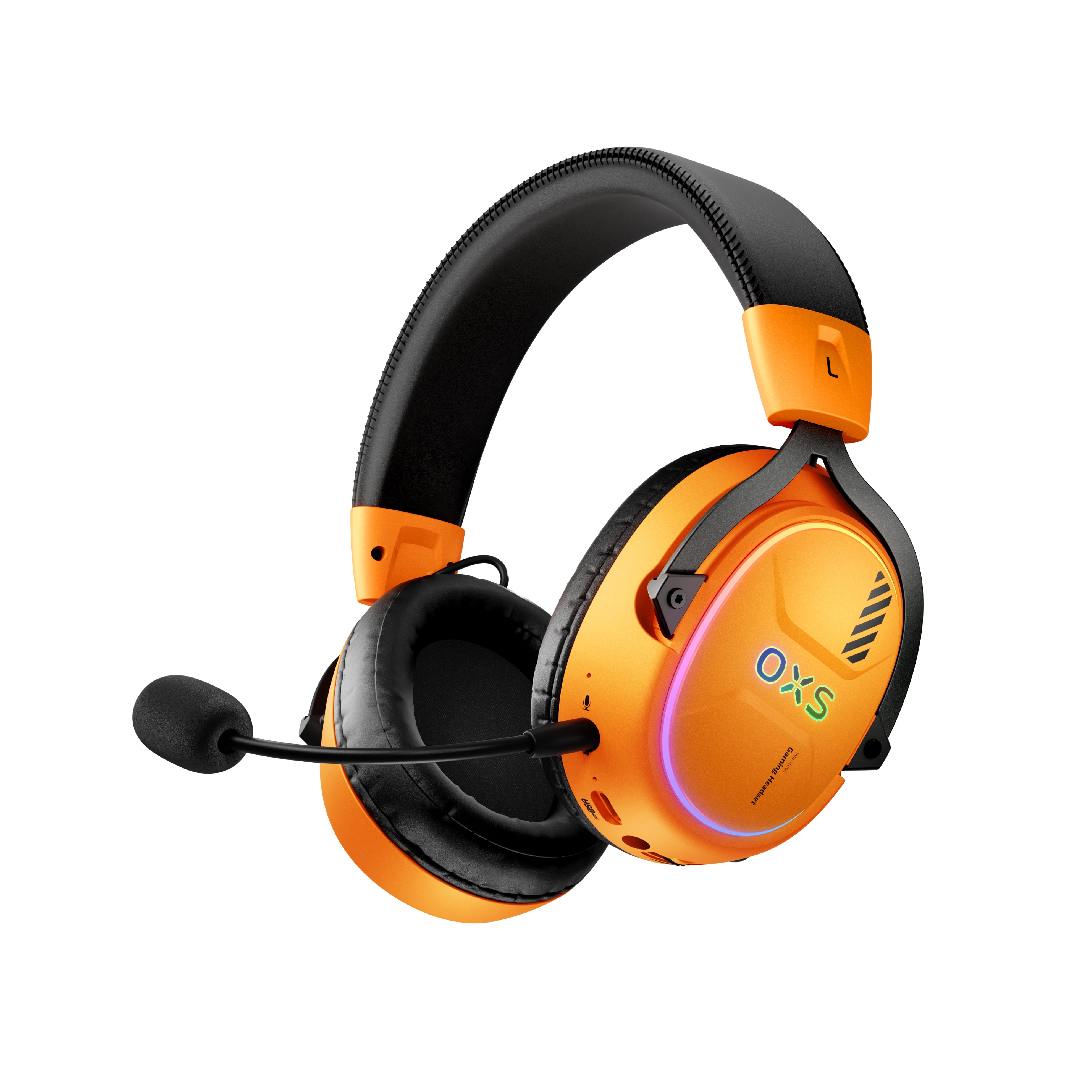 OXS Storm G2 - Wireless Gaming Headset Orange-wm