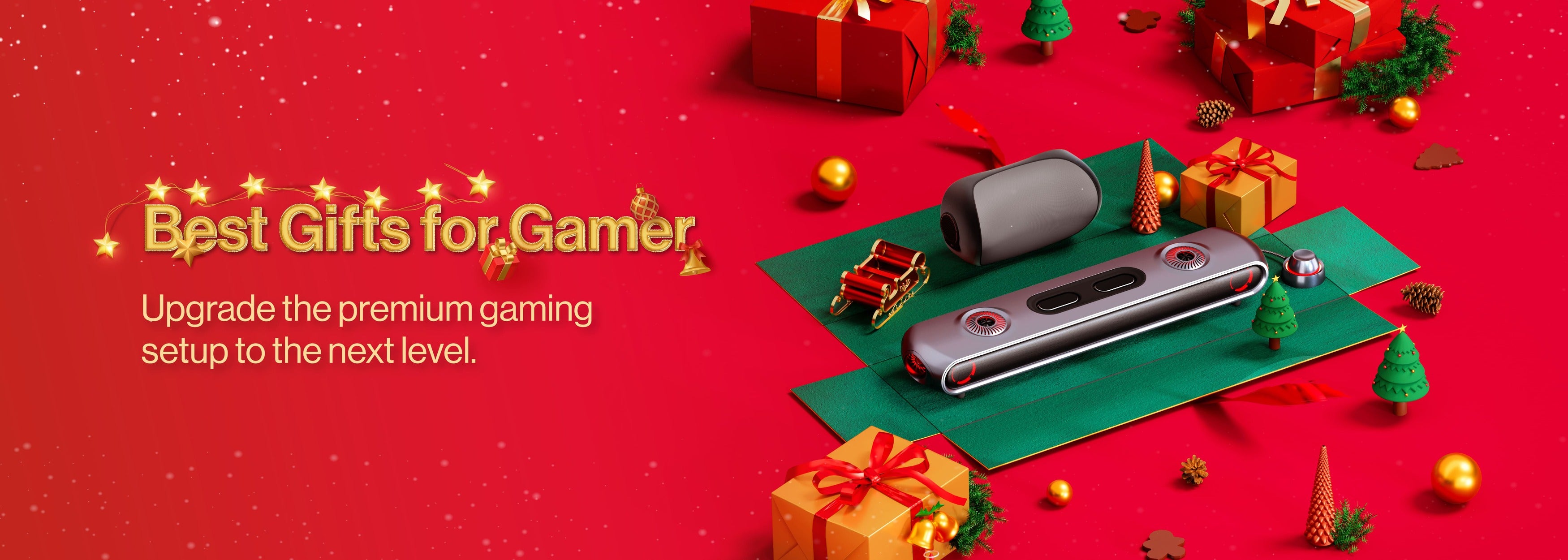 OXS Best Gifts for Gamer - OXS Thunder Pro+ top computer soundbar with Satellite Neck Speaker, OXS Storm G2 top rated wireless gaming headset, OXS Thunder Lite best compact soundbar.