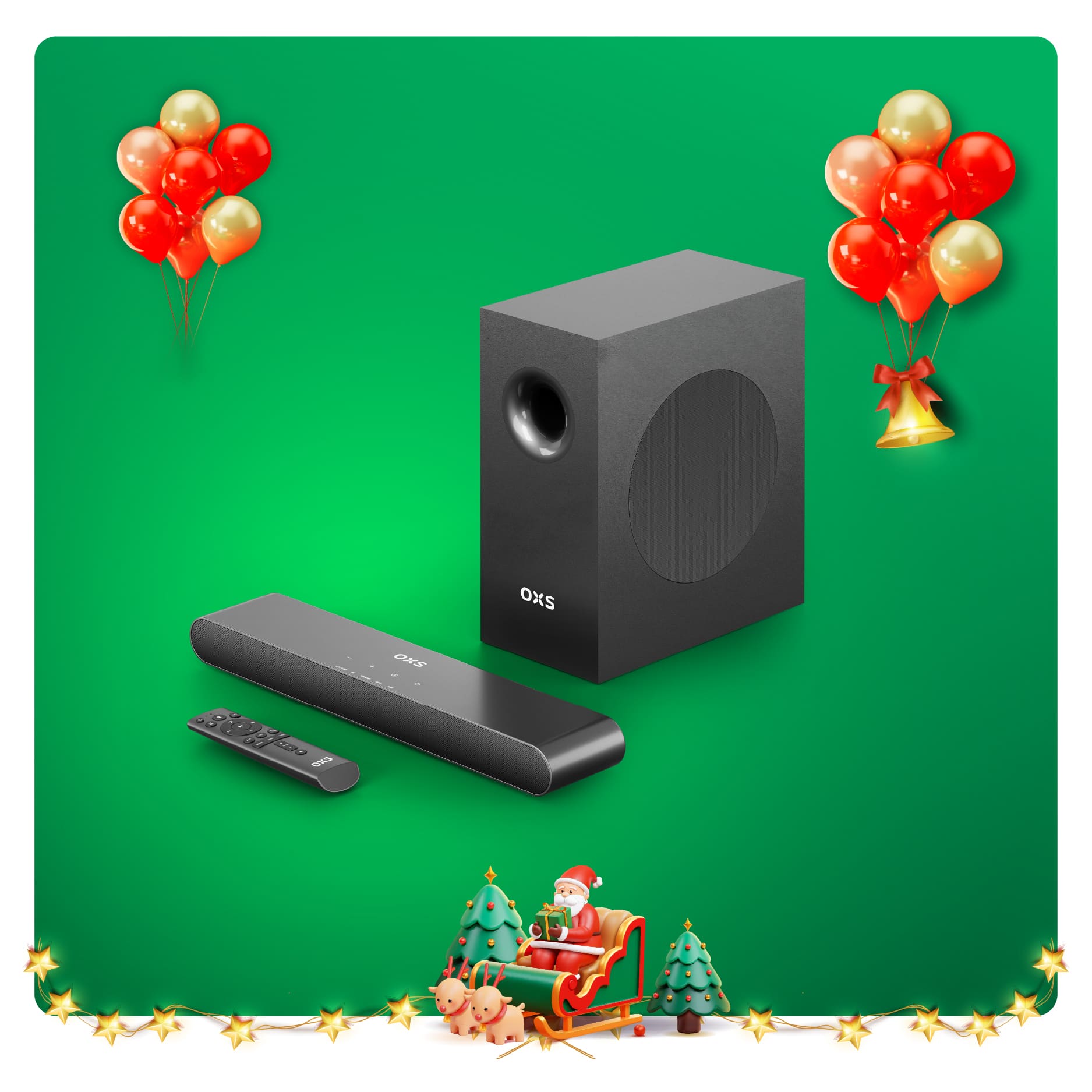 OXS S21 - 2.1ch Soundbar with Subwoofer