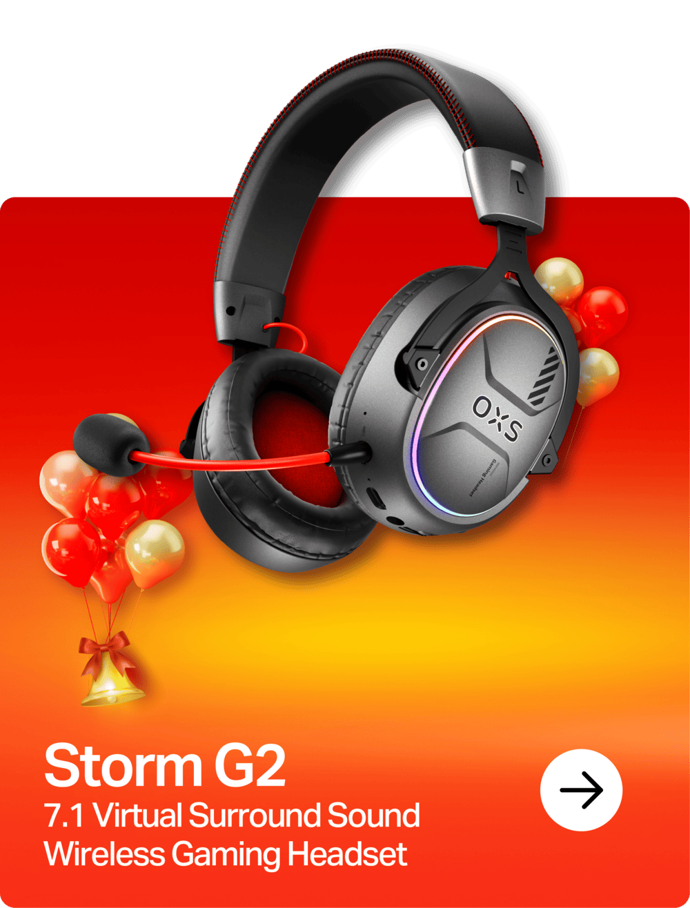 OXS Christmas Sale Storm G2 Top Gaming Headset homepage