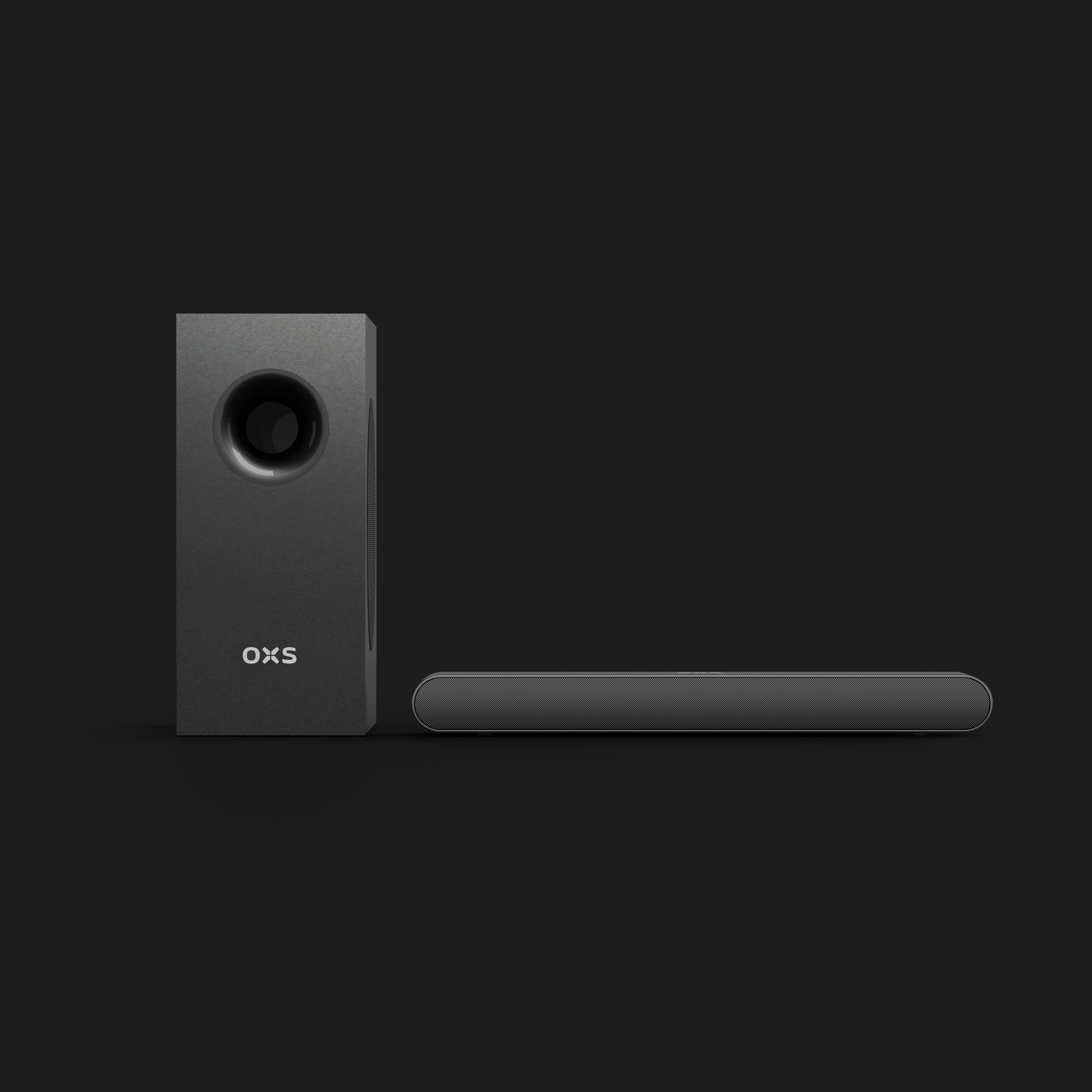 OXS S21 pairs an ultra-slim soundbar with a powerful 5.25" subwoofer, driven by advanced Bass Max technology for impactful bass performance. With five connection modes, it supports multi-device connections including game consoles, TVs, mobile devices and mainstream devices. 3 optimized sound modes (Movie/Game/Music) adapt to your entertainment needs.