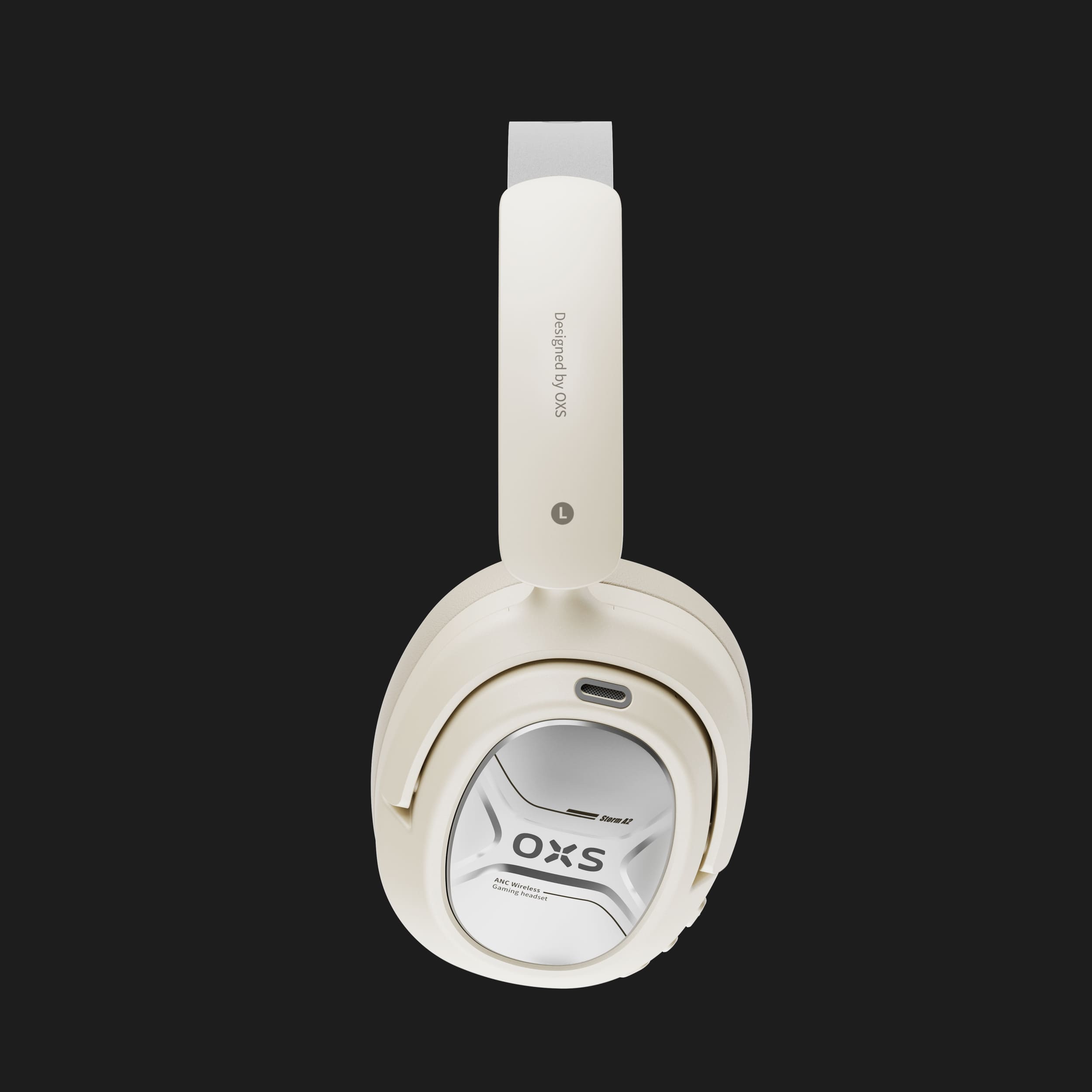 OXS Storm A2 wireless gaming headset, designed by OXS, stylish design perfect for gaming and daily entertainment.