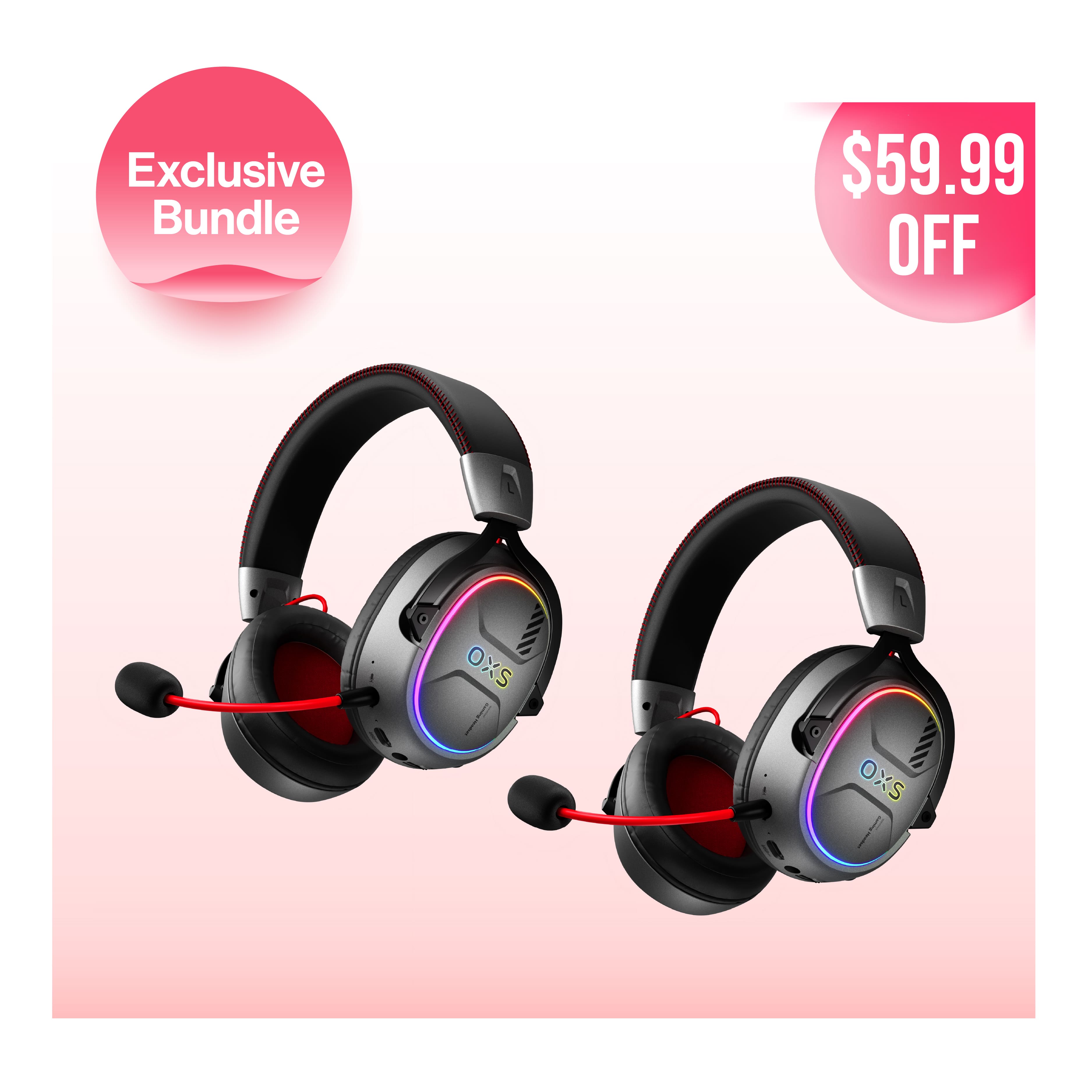 OXS Love Game. OXS Storm G2 Wireless Gaming Headset White Edition Launch - Valentine's Day Special.