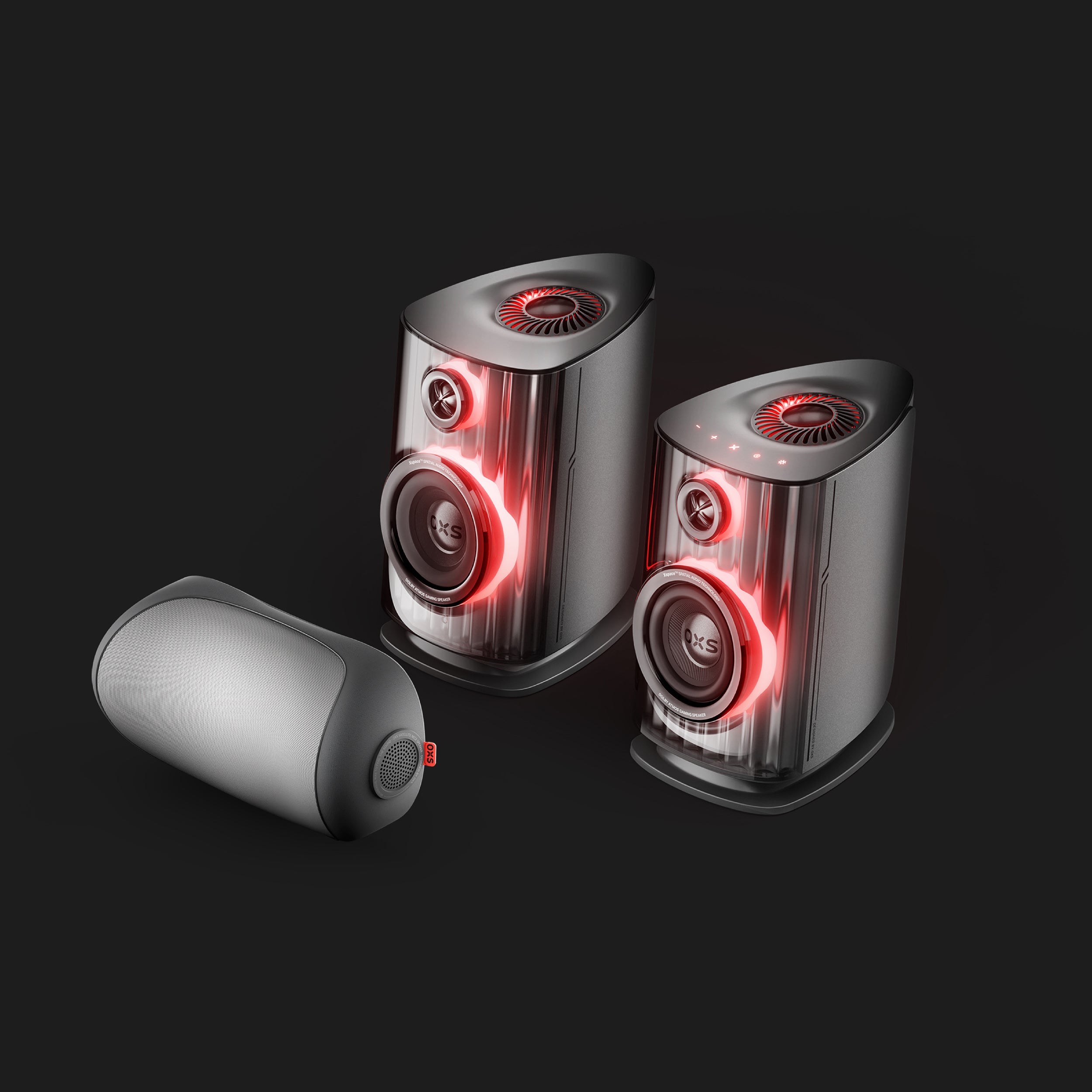 OXS Thunder Duo Max 5.1.2ch Studio-Grade Dolby Atmos Gaming Sound System