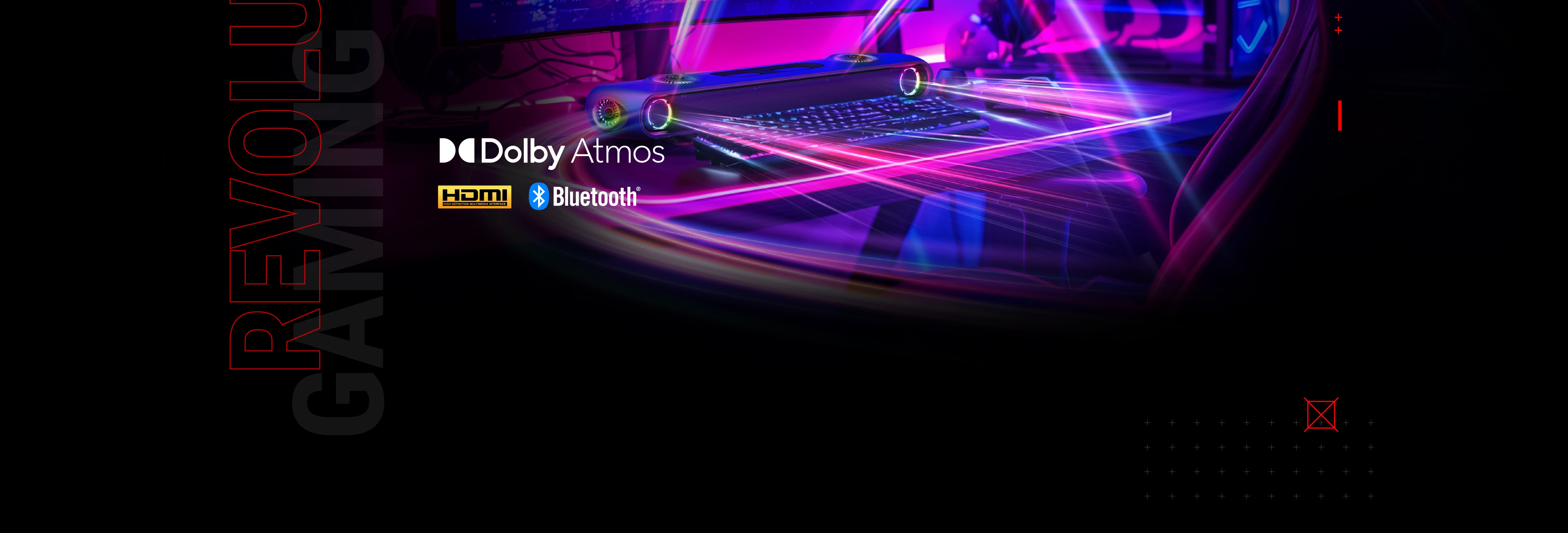 OXS Thunder Pro Dolby Atmos® 5.1.2ch Gaming Soundbar