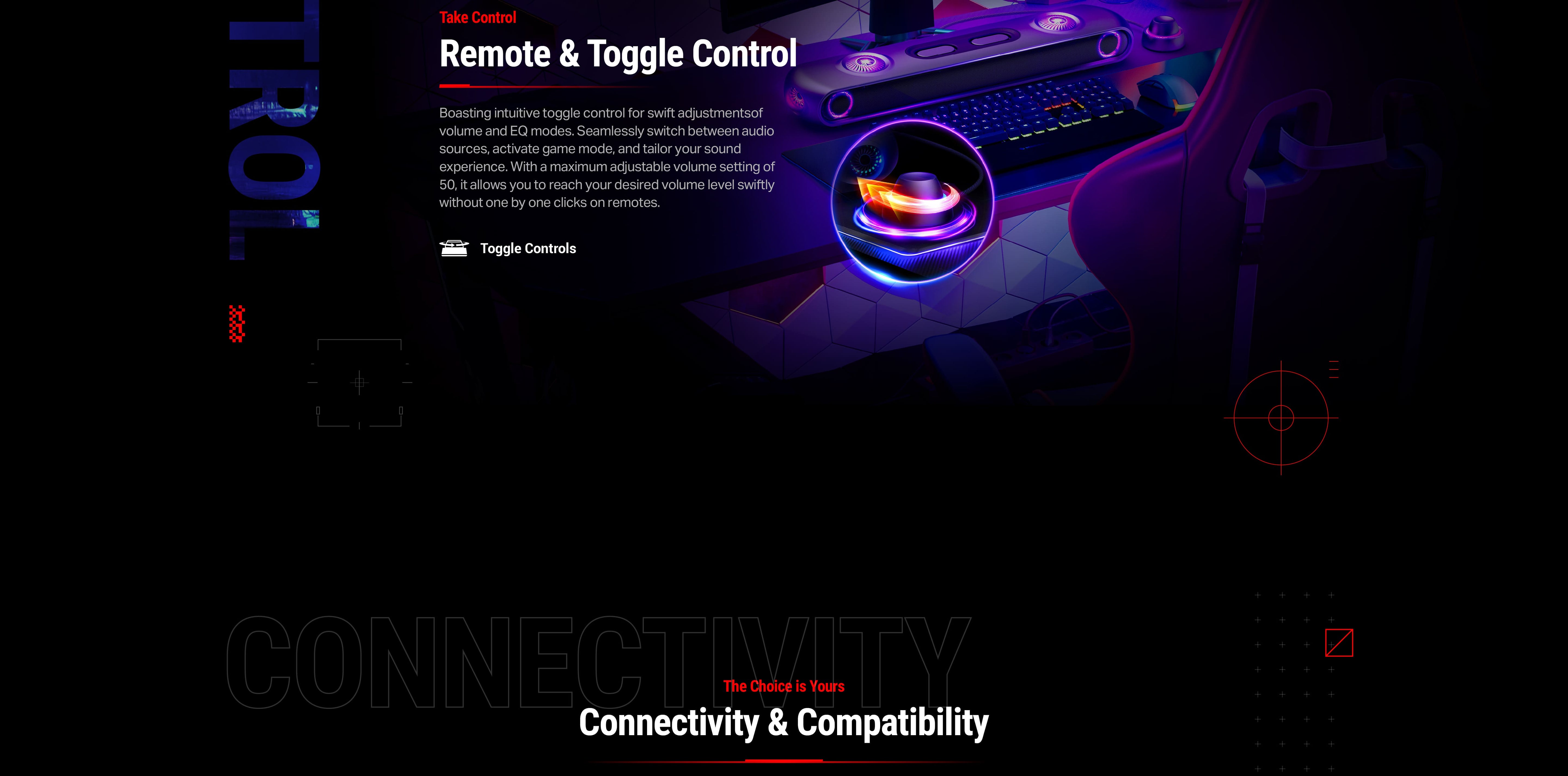 OXS Thunder Pro recommended pc speaker with remote control and toggle control - the best gaming gear to update your pc gaming experience