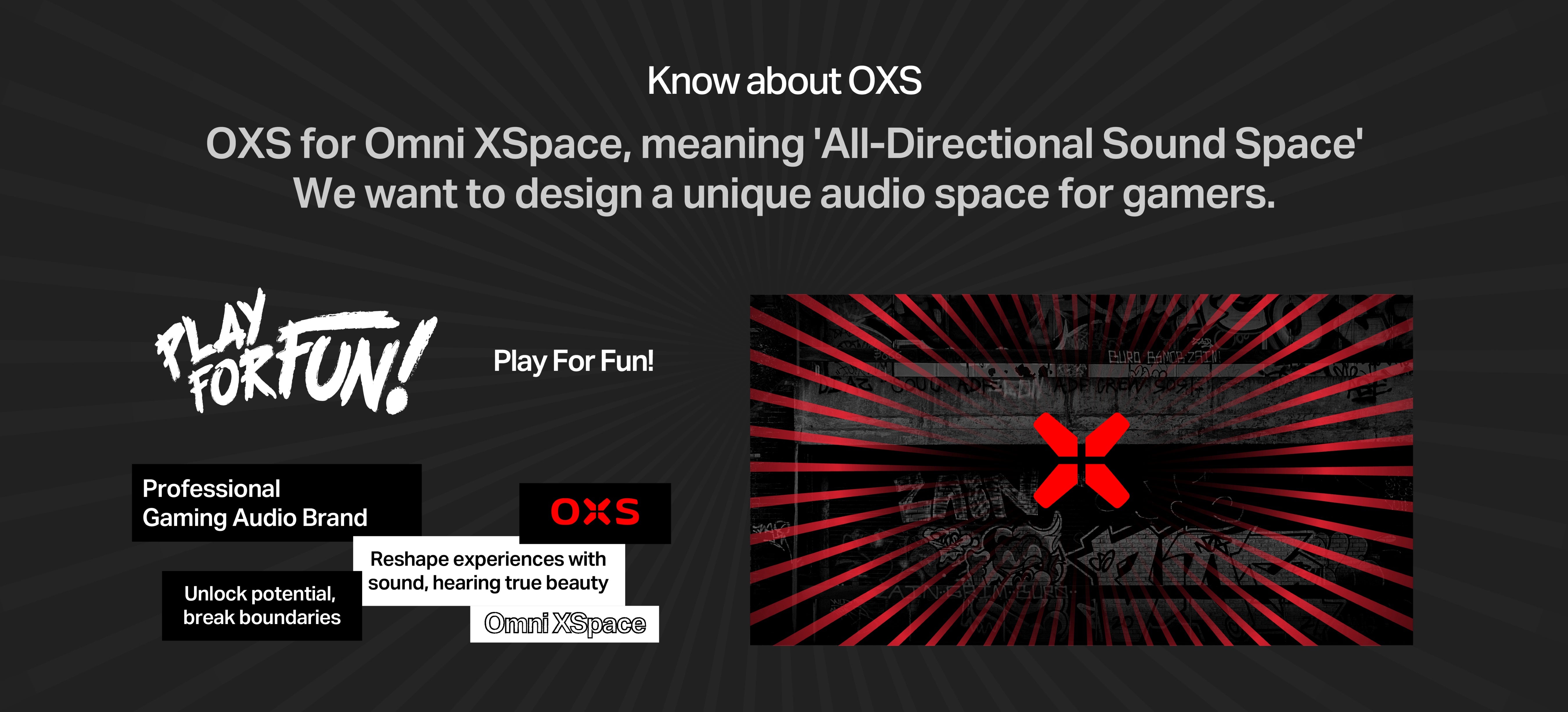 OXS | Redefining Gaming Audio With Revolutionary Spatial Sound