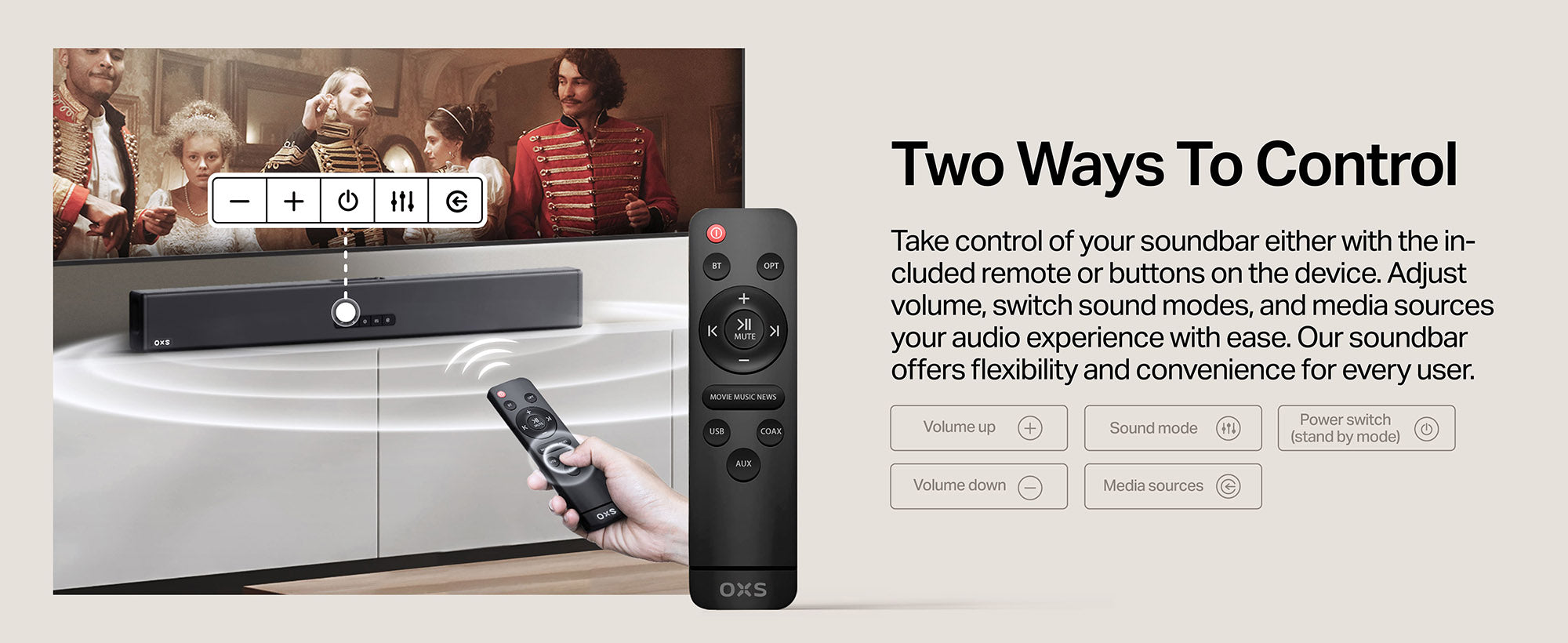 Oxs s 3 soundbar Bluetooth スピーカー Amazon.co.jp: OXS S3サウンドバー、ダイアログエンハンスメント